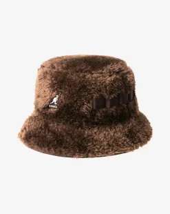 Kangol Faux Shearling Utility Bucket