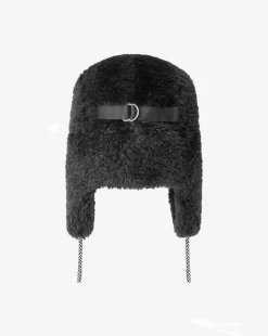 Kangol Faux Shearling Utility Flap Cap