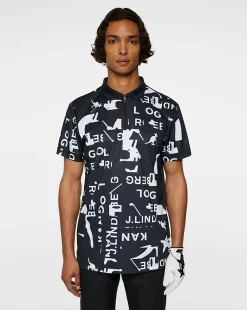 Kangol x J.Lindeberg Miro Print Polo