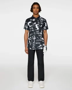 Kangol x J.Lindeberg Miro Print Polo