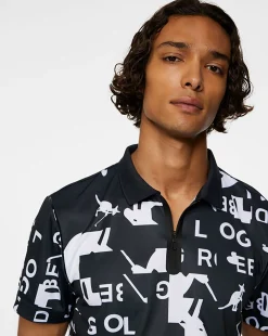 Kangol x J.Lindeberg Miro Print Polo