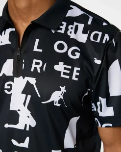 Kangol x J.Lindeberg Miro Print Polo