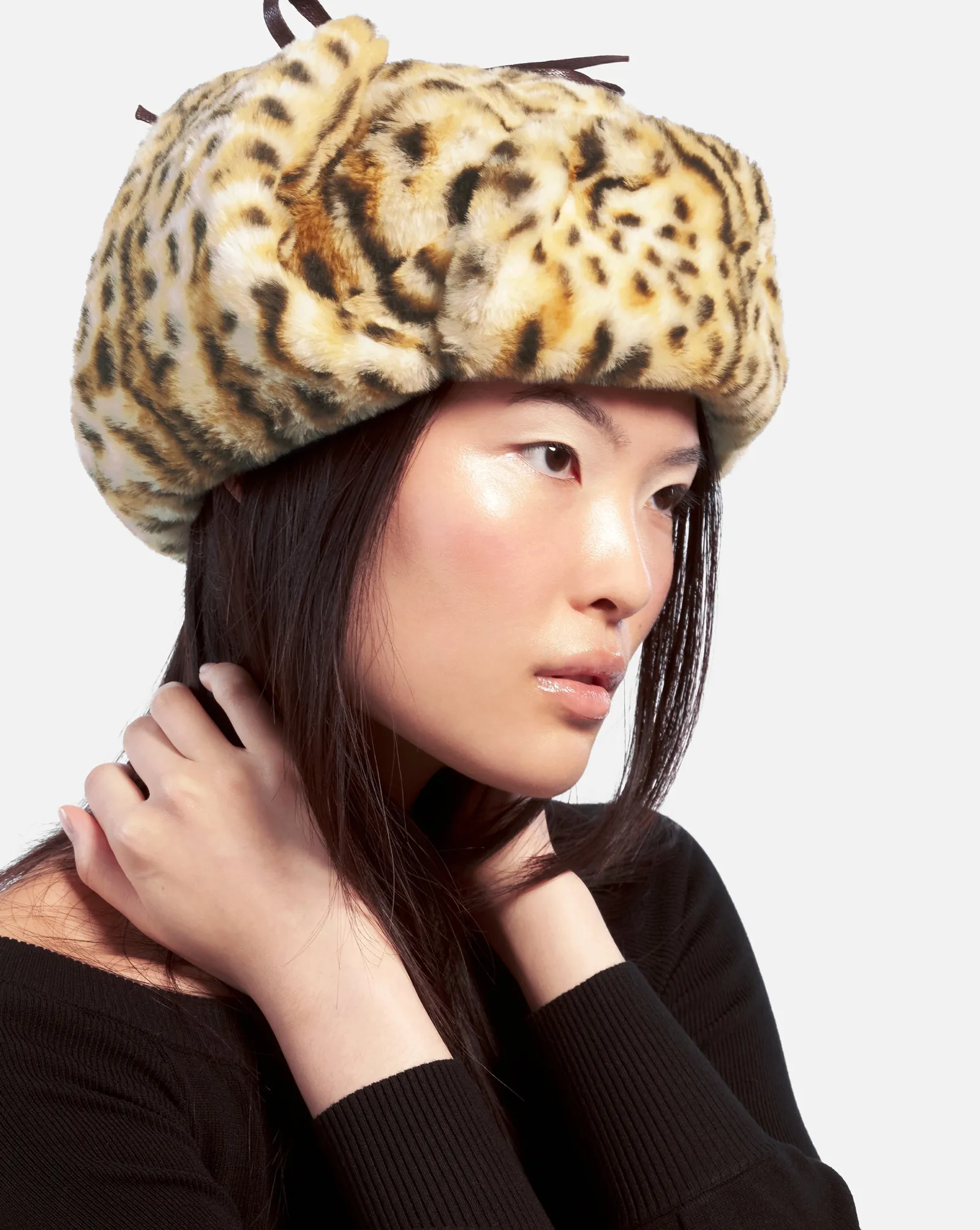 Kangol Leopard Trapper